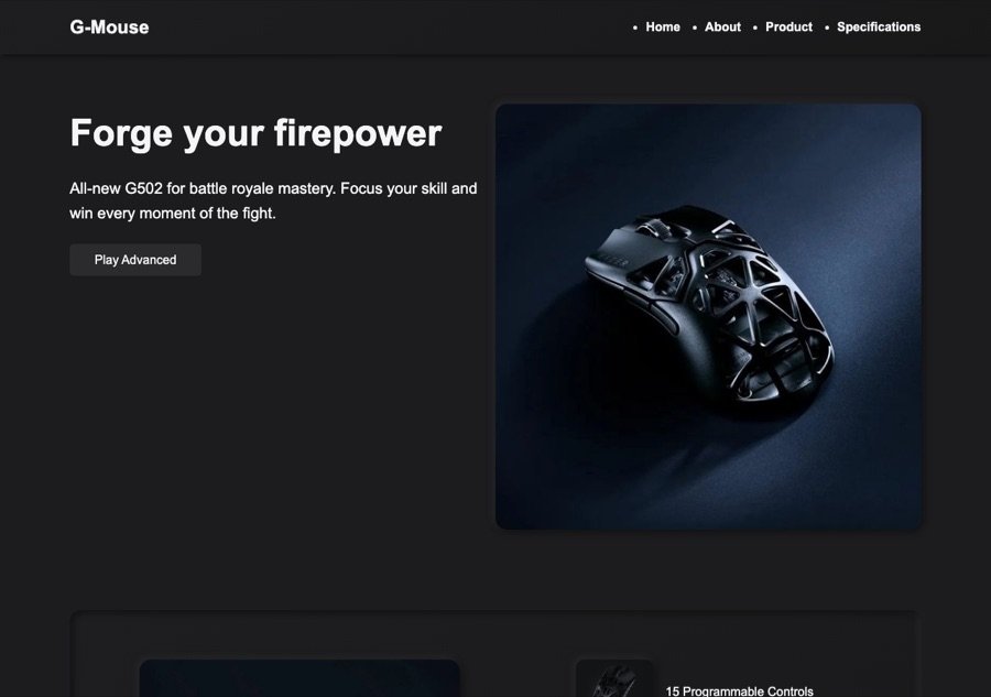 G-Mouse product website